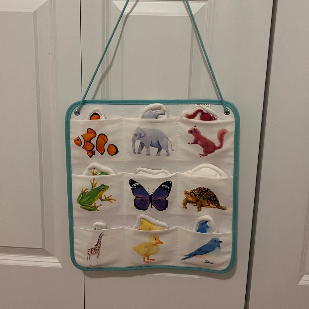 Lovevery Quilted Critter Pockets